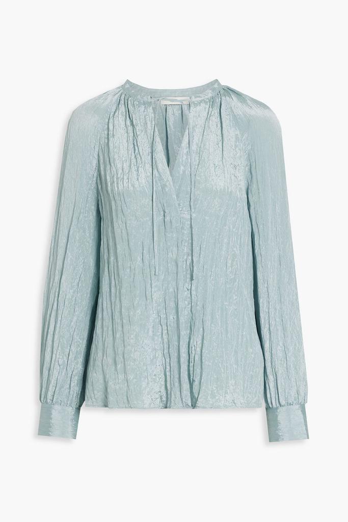 商品Vince|Crinkled satin blouse,价格¥1094,第1张图片