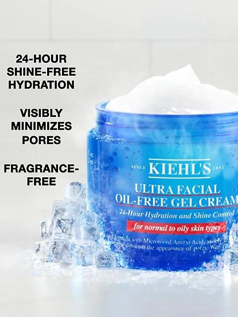 商品Kiehl's|Ultra Facial Oil-Free Gel Cream,价格¥283,第3张图片详细描述