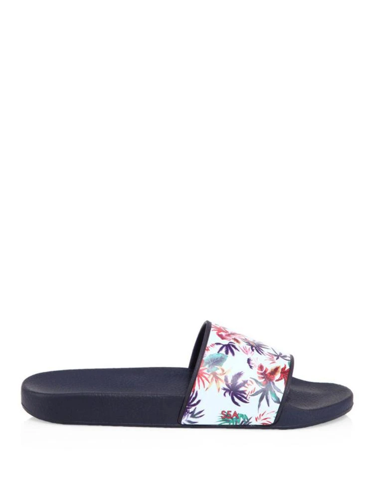 商品Saks Fifth Avenue|COLLECTION Floral-Print Slides,价格¥672,第5张图片详细描述