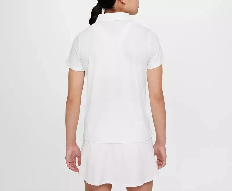 商品NIKE|Nike Girls' Dri-FIT Victory 2022 Golf Polo,价格¥249,第2张图片详细描述