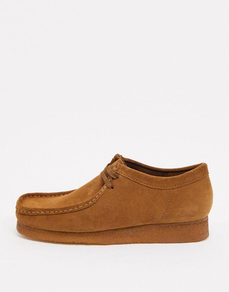 商品Clarks|Clarks Originals wallabee shoes in tan suede,价格¥966,第6张图片详细描述