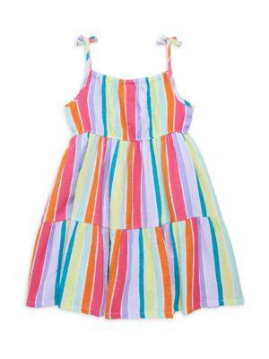 商品Juicy Couture|Little Girl's Striped Tiered Dress,价格¥119,第2张图片详细描述
