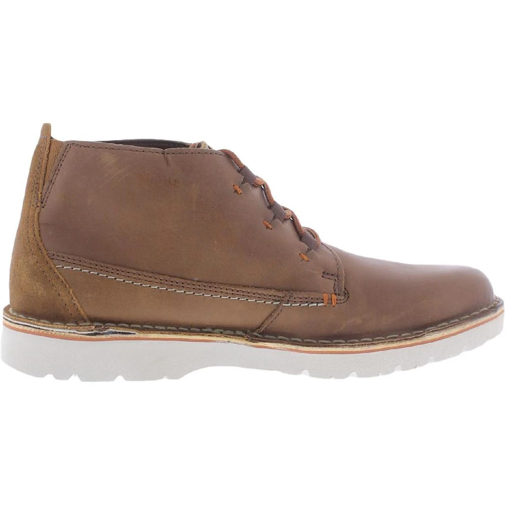 Clarks Eastford Mid Men's Leather Colorblock Lace-Up Ankle Boots 商品