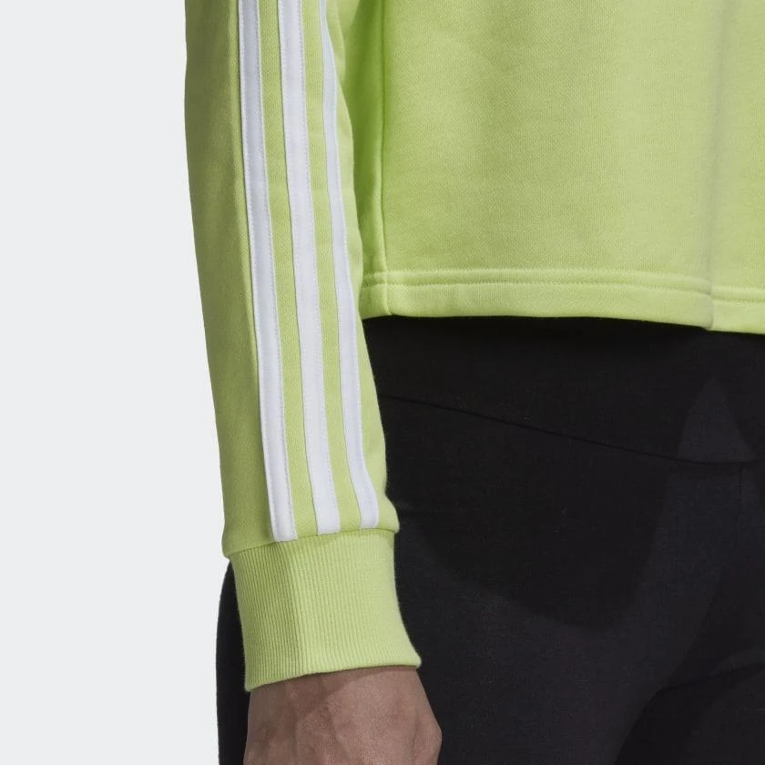 Women's adidas Essentials 3-Stripes Cropped Hoodie 商品