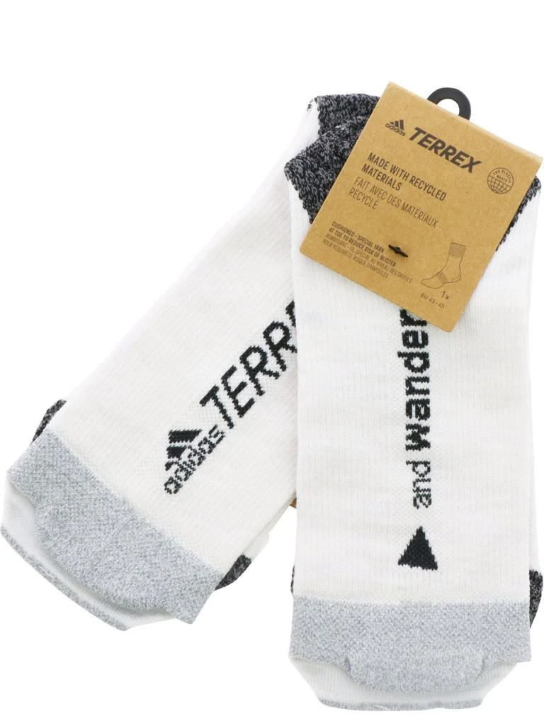 商品Adidas|Adidas Terrex X And Wander Logo Intarsia Socks,价格¥272,第1张图片