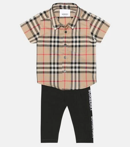 商品Burberry|Baby Check cotton shirt,价格¥1176,第2张图片详细描述