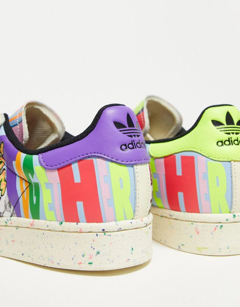 商品Adidas|adidas Originals Superstar Pride trainers in multi,价格¥754,第2张图片详细描述