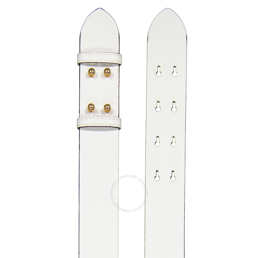 商品Burberry|Ladies Chalk White Leather Belt Bag Strap,价格¥288,第3张图片详细描述