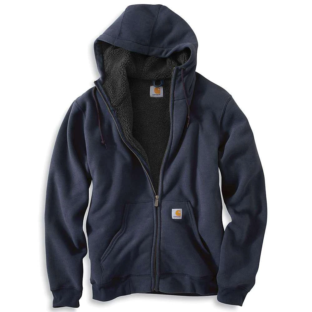 商品Carhartt|Carhartt Men's Collinston Brushed Fleece Sherpa Lined Sweatshirt,价格¥364,第2张图片详细描述