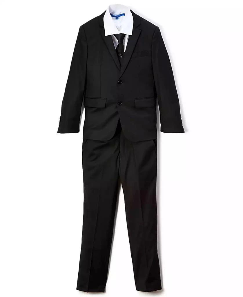 Big Boy's 5-Piece Shirt, Tie, Jacket, Vest and Pants Solid Suit Set 商品