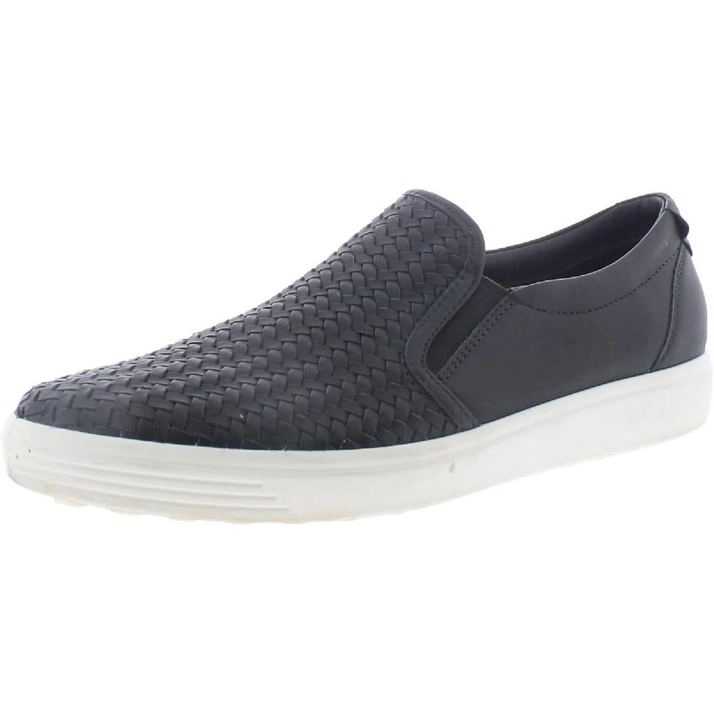 商品ECCO|ECCO Womens Soft 7 Leather Low Top Slip-On Sneakers,价格¥598,第1张图片