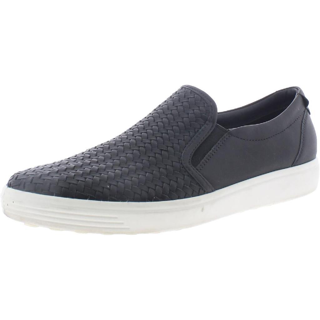 商品ECCO|ECCO Womens Soft 7 Leather Low Top Slip-On Sneakers,价格¥682,第1张图片详细描述