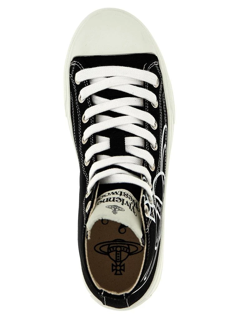 商品Vivienne Westwood|Plimsoll Sneakers White/Black,价格¥1483,第4张图片详细描述