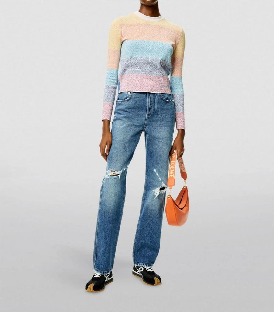 商品Loewe|Anagram Striped Sweater,价格¥6669,第2张图片详细描述