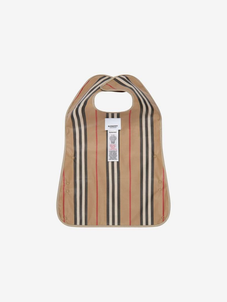 商品Burberry|Baby Vintage Check Bib In Beige,价格¥568,第2张图片详细描述