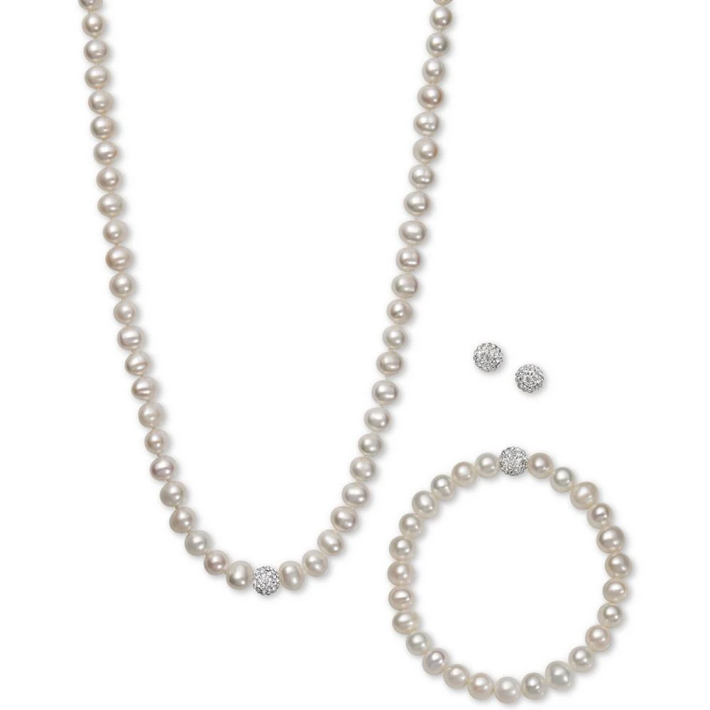 商品Belle de Mer|淡水珍珠（7mm）三件套,价格¥526,第1张图片
