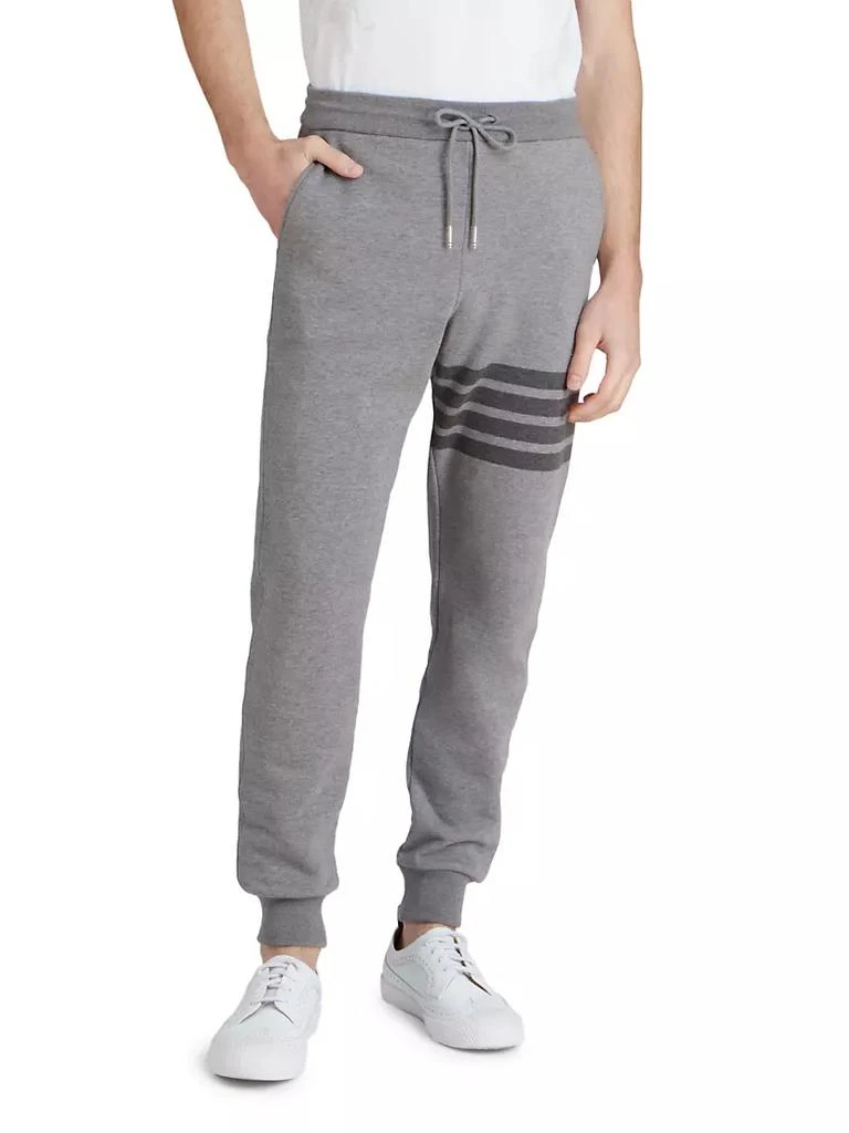 商品Thom Browne|Three-Stripe Drawstring Joggers,价格¥5136,第3张图片详细描述