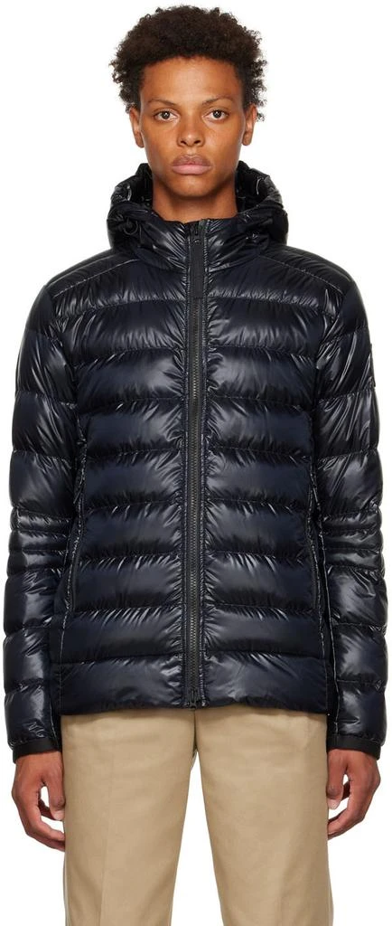 商品Canada Goose|Black Crofton Hoody Down Jacket,价格¥6091,第1张图片