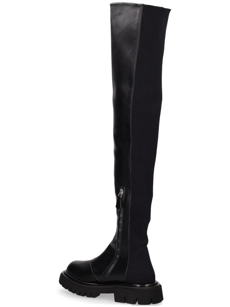 商品Moschino|45mm Knit Over-the-knee Boots,价格¥7513,第3张图片详细描述
