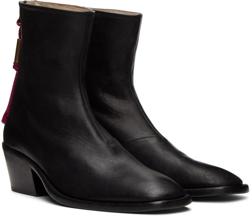 商品Acne Studios|Black Leather Boots,价格¥4778,第4张图片详细描述