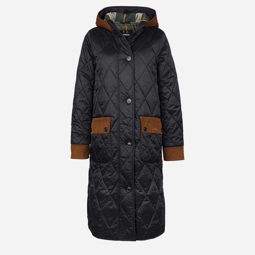 商品Barbour|Barbour Mickley Quilted Shell Coat,价格¥2364,第3张图片详细描述