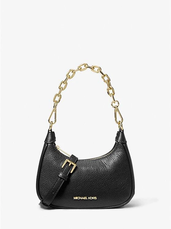 商品Michael Kors|Cora Extra-Small Pebbled Leather Shoulder Bag,价格¥600,第1张图片