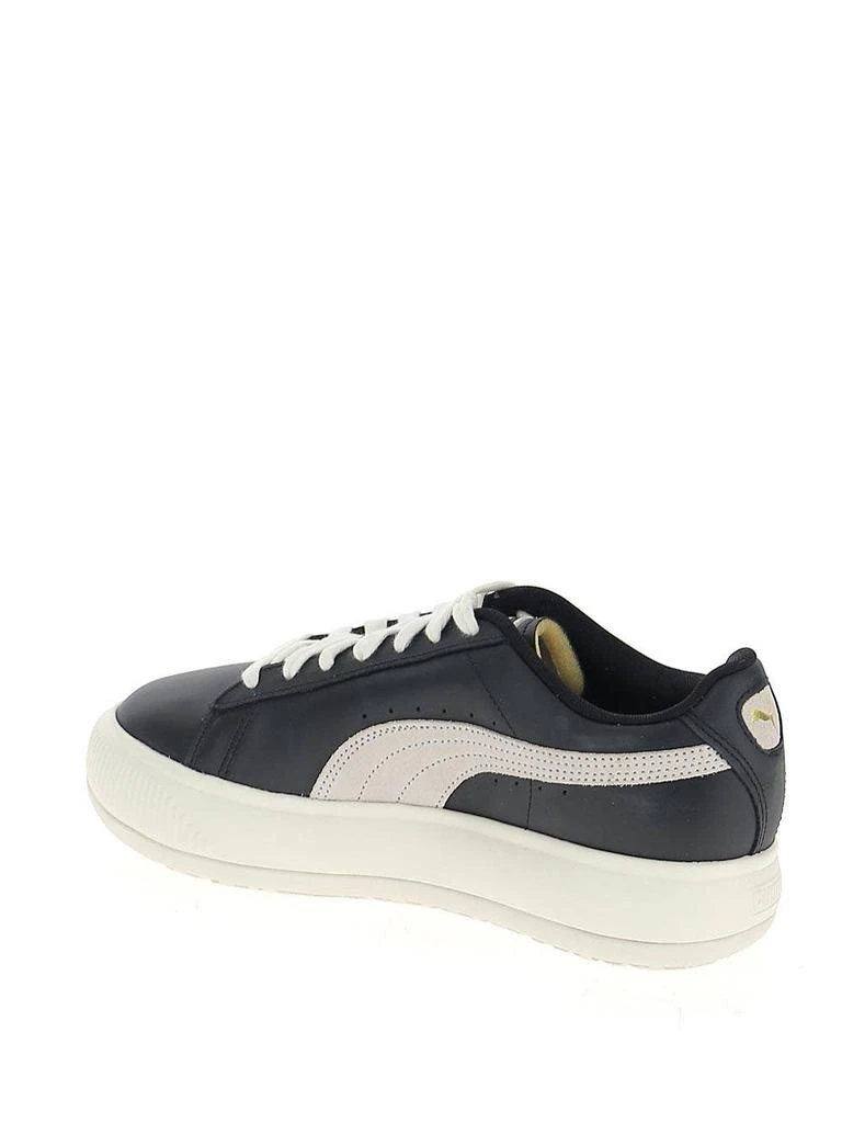 商品Puma|Black And White Leather Sneakers,价格¥477,第4张图片详细描述