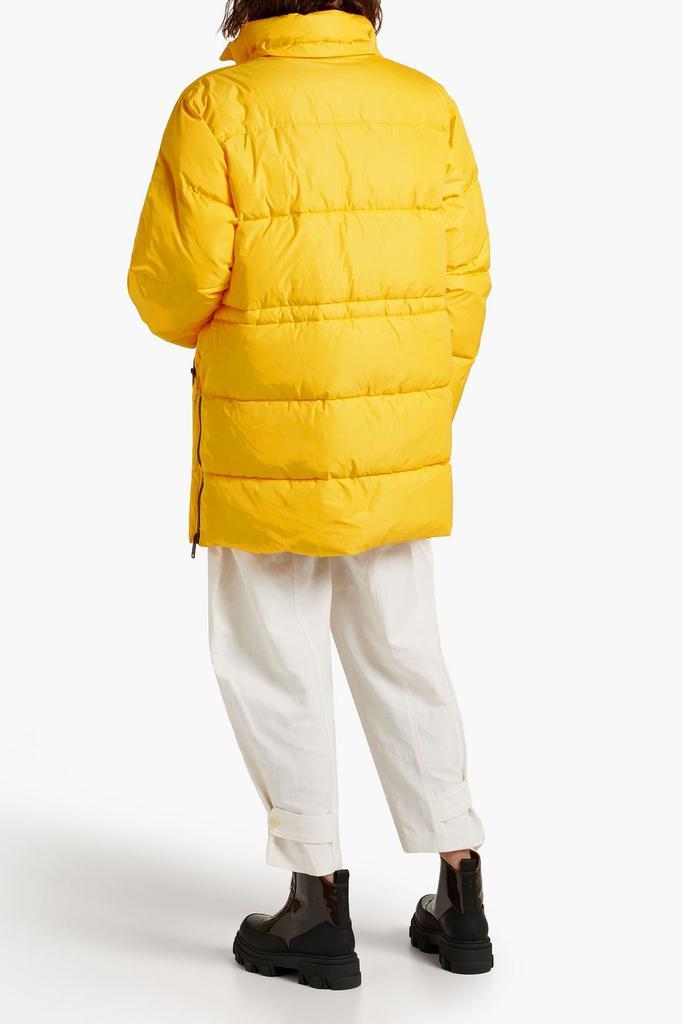 商品Ganni|Zip-detailed quilted shell hooded down jacket,价格¥1361,第6张图片详细描述