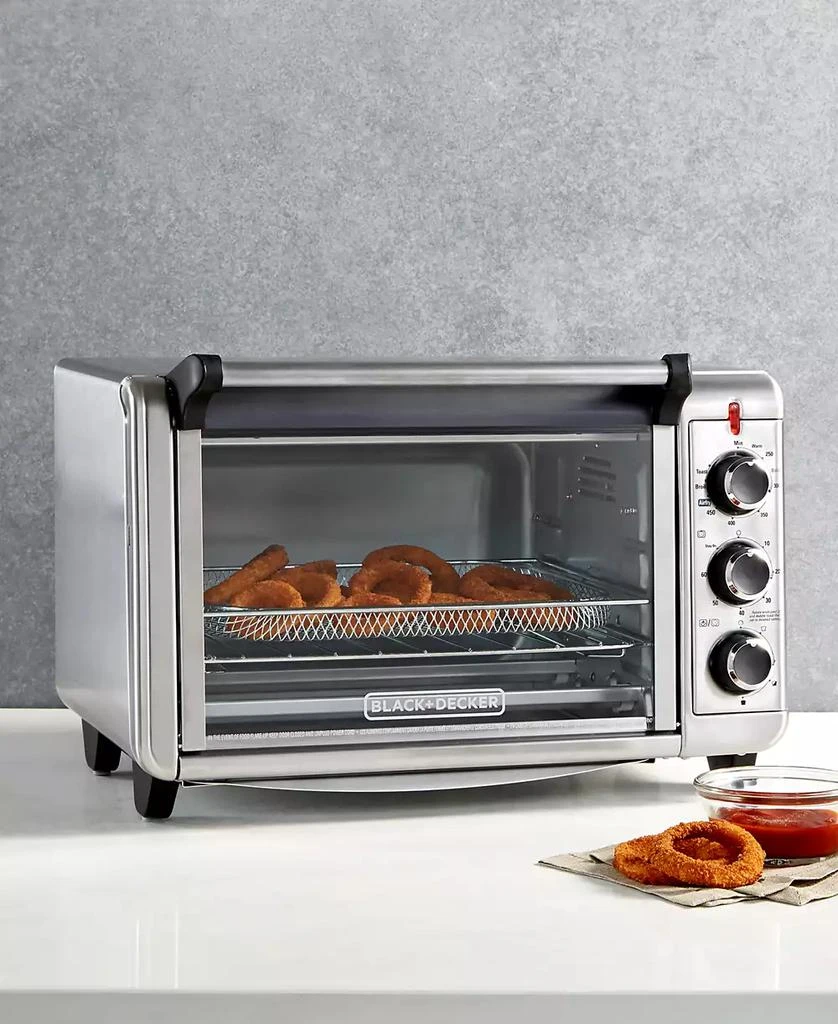 商品Black & Decker|Crisp and Bake Air Fryer Toaster Oven,价格¥539,第2张图片详细描述