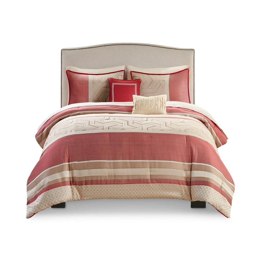 商品JLA Home|Astoria 9-Pc. Comforter Set,价格¥1359,第2张图片详细描述