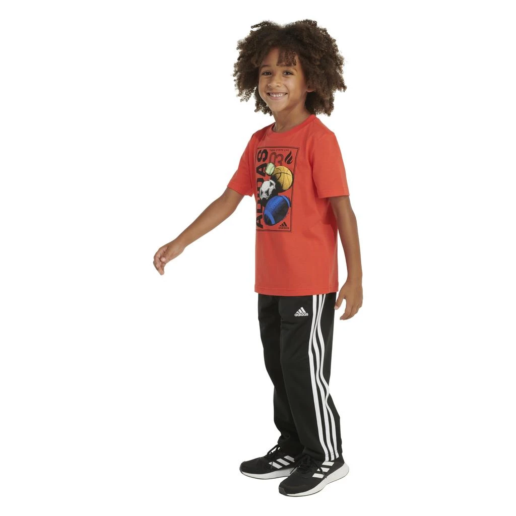 商品Adidas|SS Global Sport Tee(Toddler/Little Kid),价格¥134,第3张图片详细描述