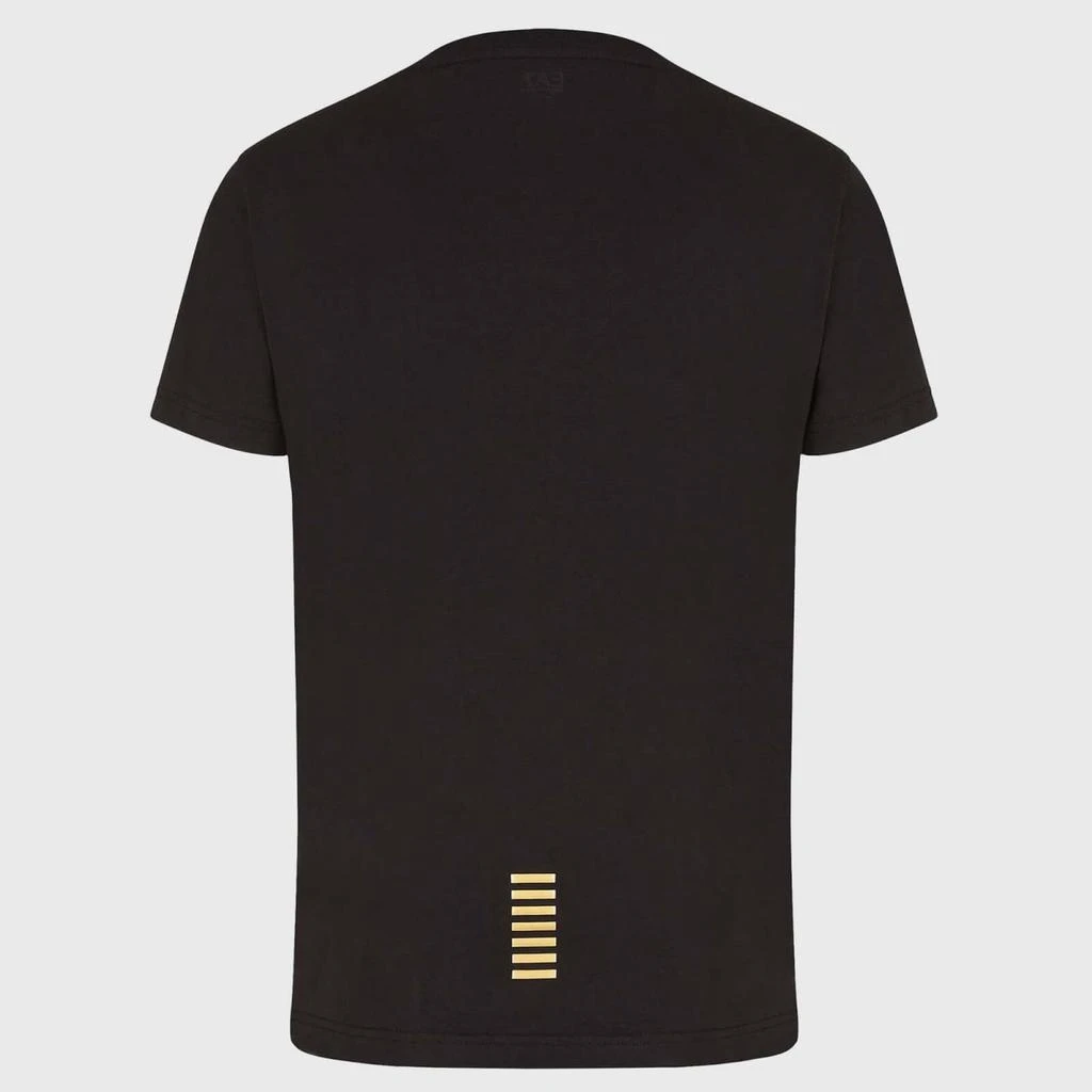 商品EA7|EA7 Men's Core Identity T-Shirt - Black/Gold,价格¥146,第2张图片详细描述