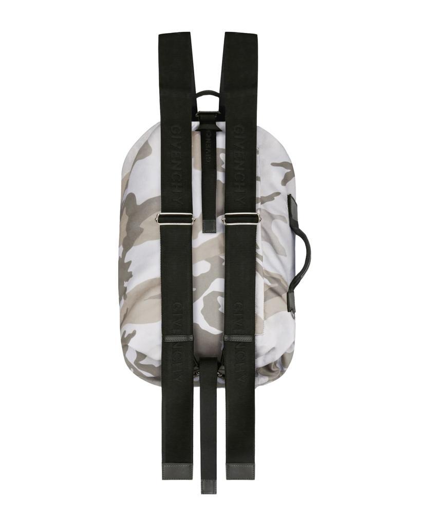 商品Givenchy|Man Adjustable G-zip Nylon Backpack With Camouflage Print,价格¥6894,第4张图片详细描述