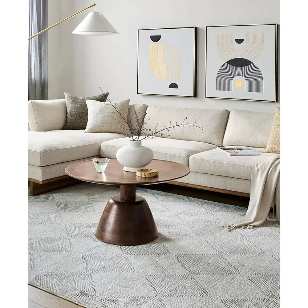 商品Surya|Masterpiece High-Low MPC-2312 2' x 2'11" Area Rug,价格¥672,第4张图片详细描述