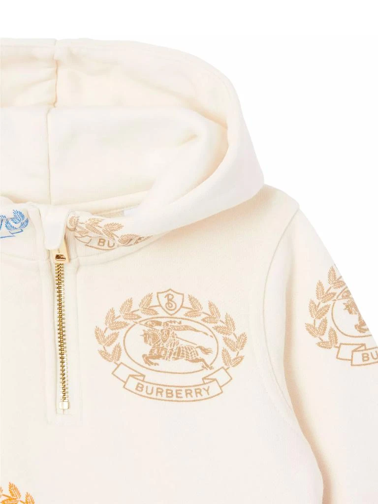 商品Burberry|Baby Girl's & Little Girl's Sidney Crest Cotton Hoodie,价格¥1538,第4张图片详细描述