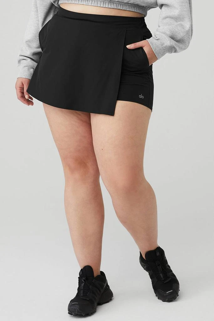 商品Alo|Clubhouse Skort - Black,价格¥561,第5张图片详细描述