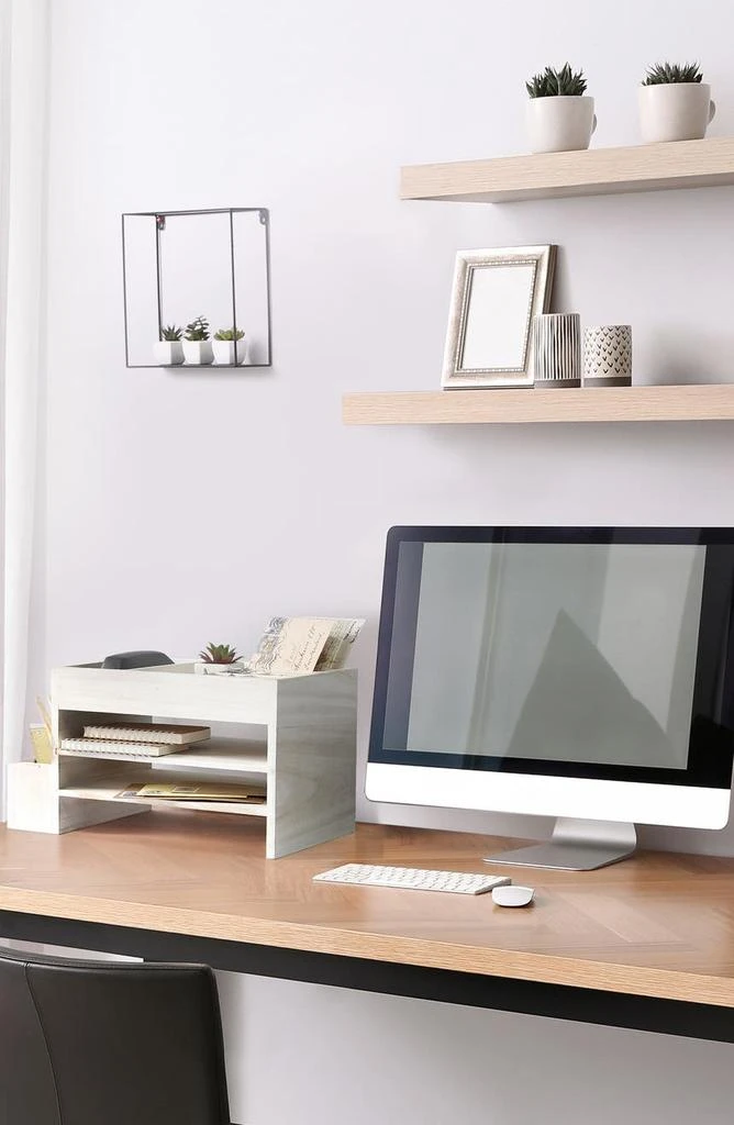 商品LALIA HOME|Home Office Tiered Desk Organizer,价格¥437,第5张图片详细描述