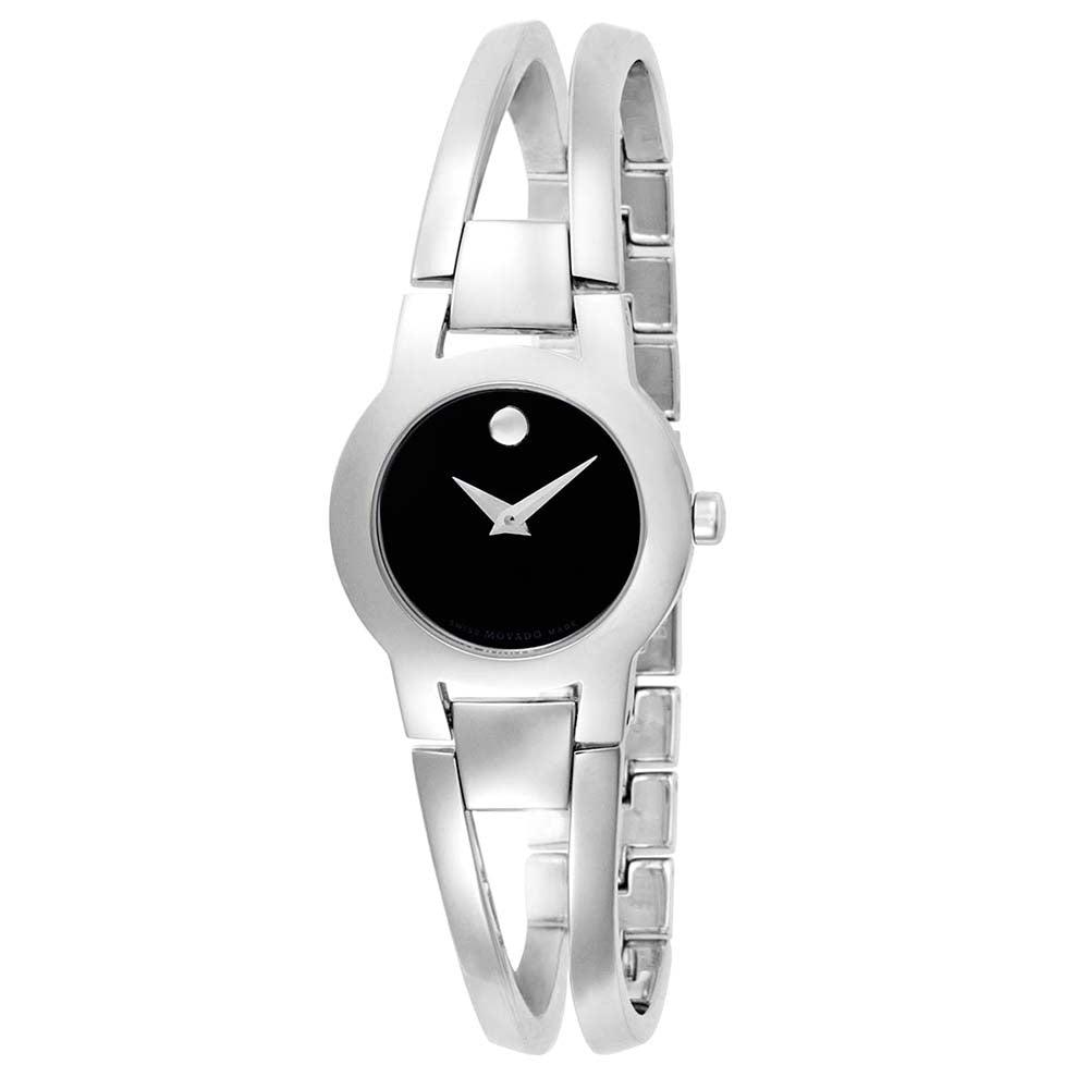 Movado Women's Black dial Watch商品第1张图片规格展示
