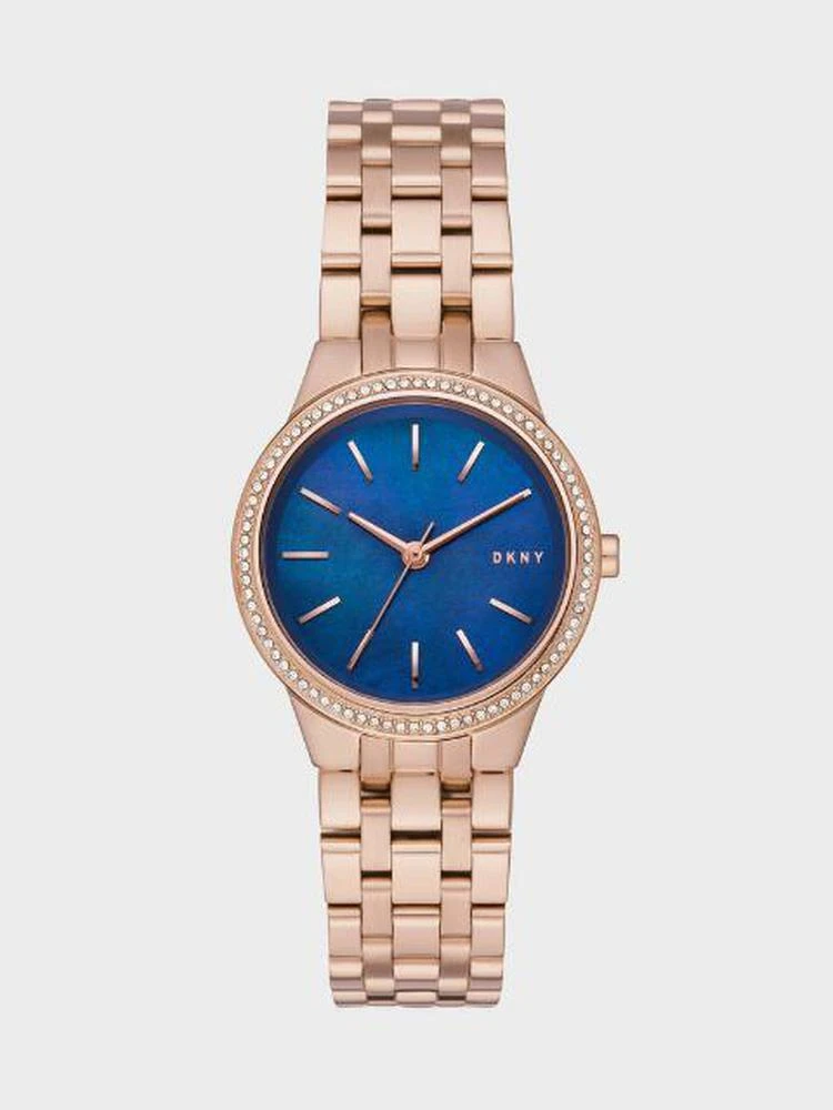 商品DKNY|Park Slope Rose Gold-Tone Three-Hand Watch,价格¥1136,第1张图片