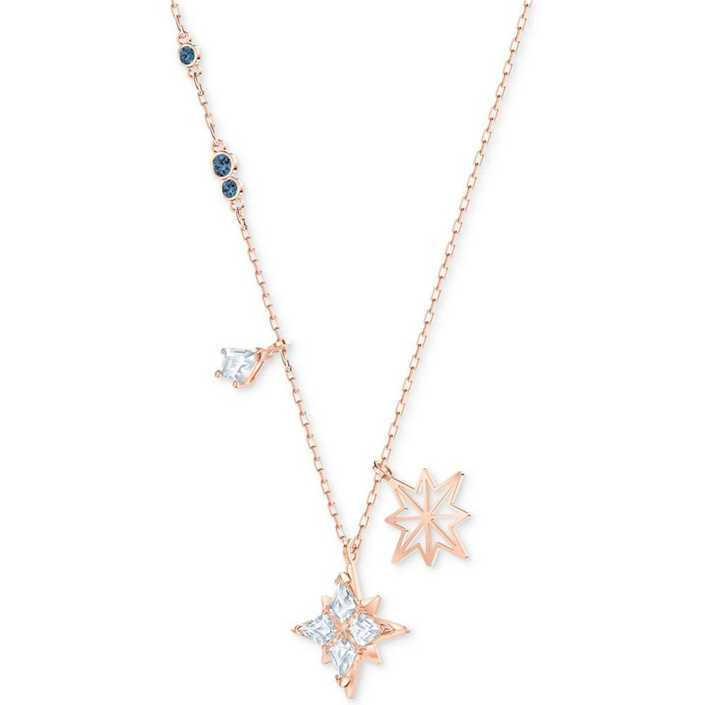 商品Swarovski|Rose Gold-Tone Crystal Star Pendant Necklace, 14-7/8" + 2" extender,价格¥737,第3张图片详细描述