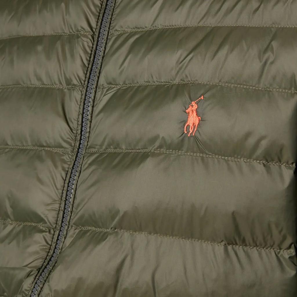 商品Ralph Lauren|Polo Ralph Lauren Men's Recycled Nylon Terra Jacket - Dark Loden,价格¥861,第6张图片详细描述