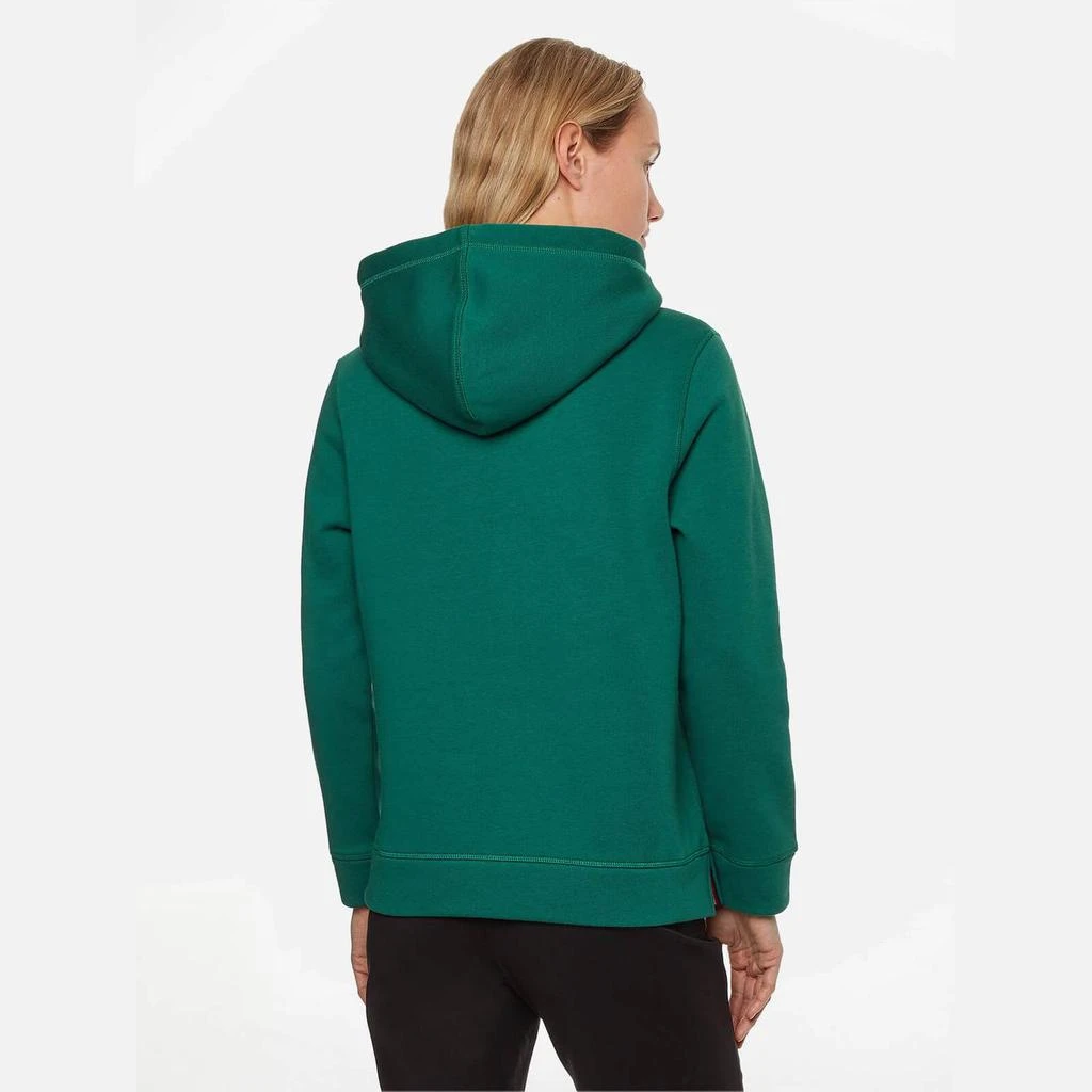 商品Tommy Hilfiger|Tommy Hilfiger Women's Regular Hilfiger Hoodie - Tropical Emerald,价格¥540,第2张图片详细描述