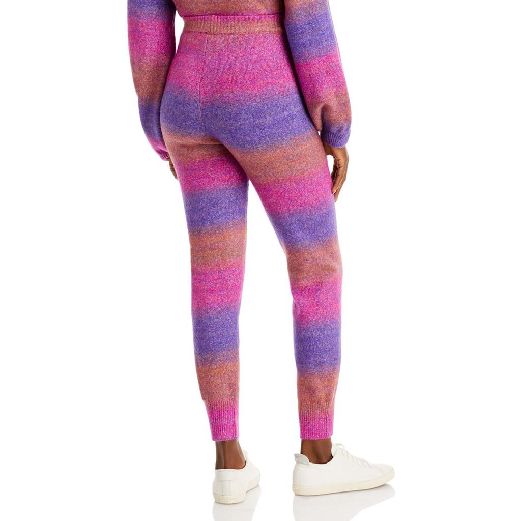 Aqua Womens Wool Blend Space Dye Jogger Pants商品第4张图片规格展示