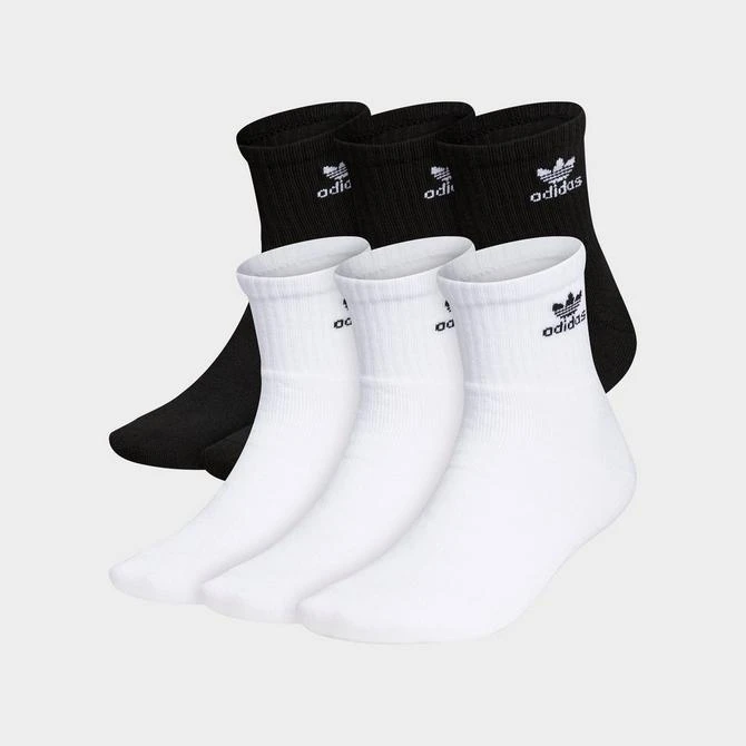 商品Adidas|adidas Originals Trefoil Quarter Socks (6 Pack),价格¥163,第5张图片详细描述