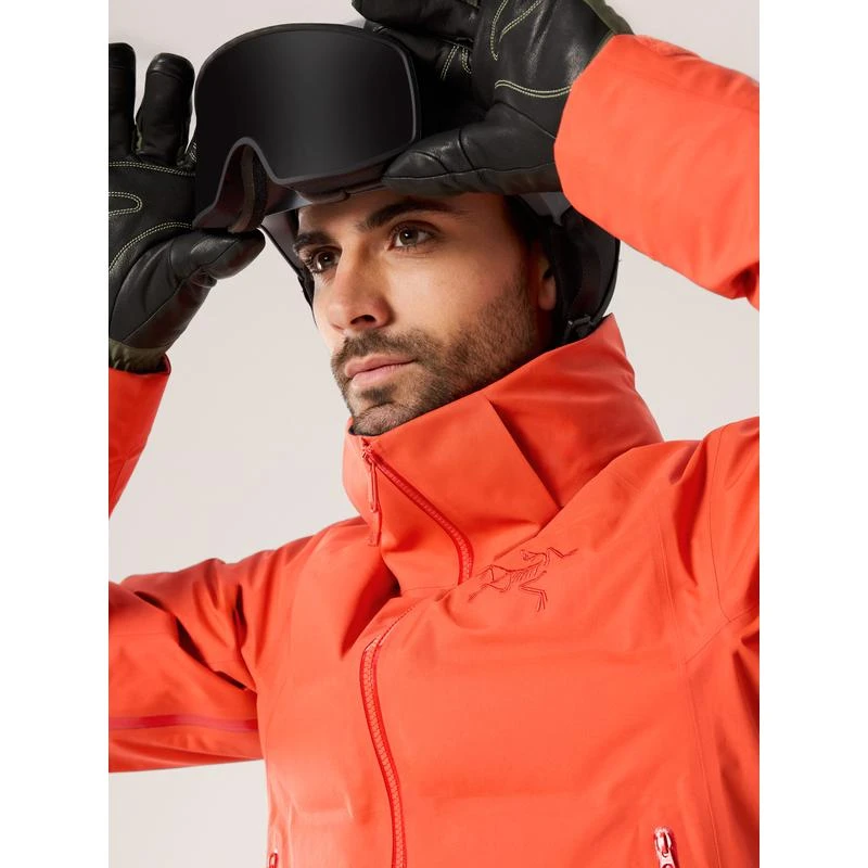 商品Arc'teryx|Arcteryx始祖鸟Fissile系列男士日耀黄GORE‑TEX防风羽绒夹克,价格¥6834 描述