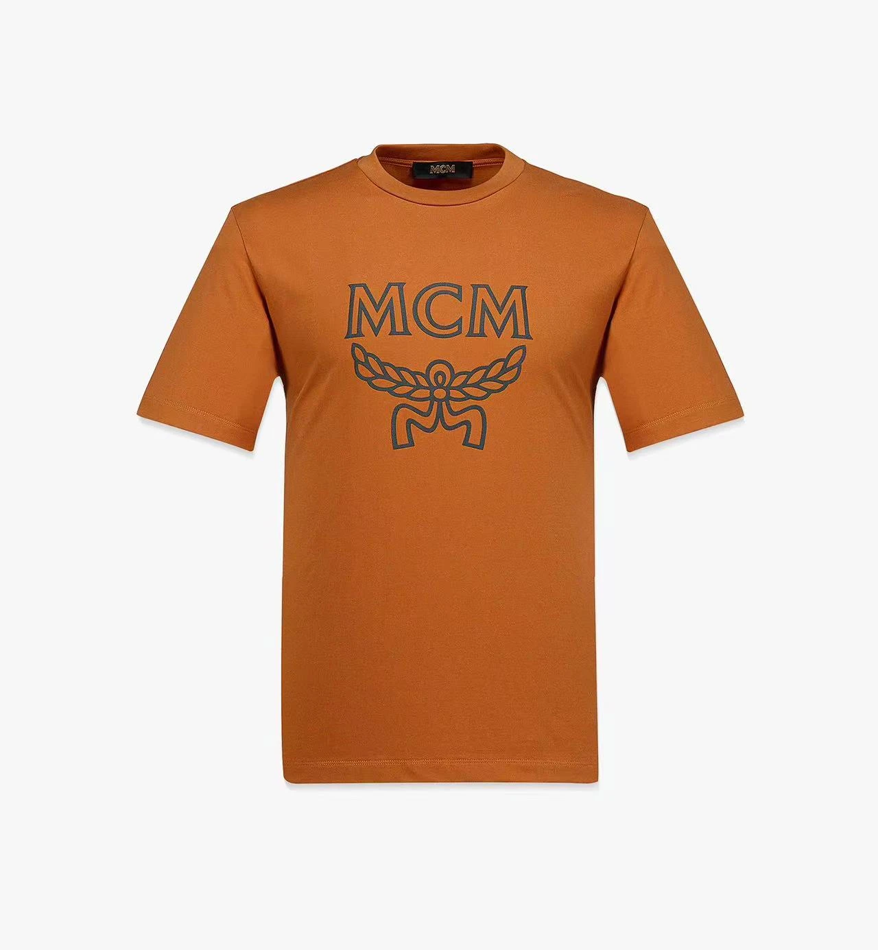  MCM 字母图案圆领短袖T恤 男款 棕色MHTBSMM09N400-ROASTED PECAN 商品