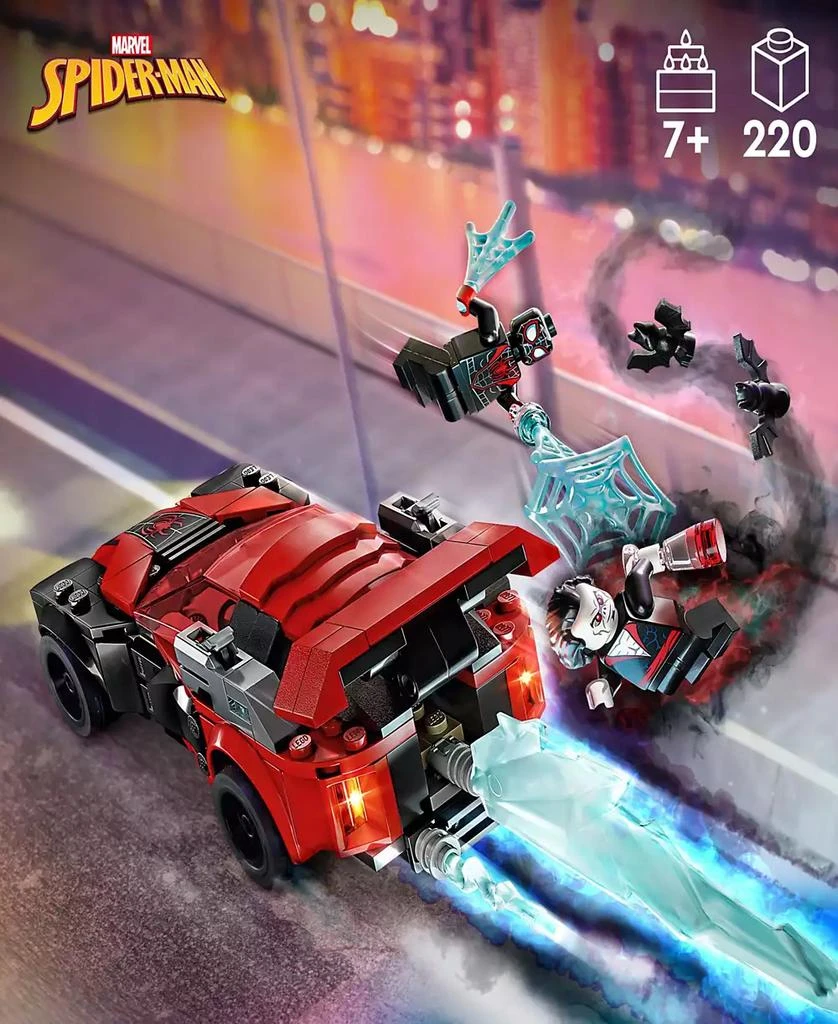 商品LEGO|Super Heroes Marvel Miles Morales vs. Morbius 76244 Toy Building Set with Miles Morales and Morbius Minifigures,价格¥149,第2张图片详细描述