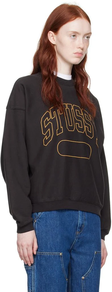 商品STUSSY|黑色 Varsity Oversized 套头衫,价格¥1232,第2张图片详细描述