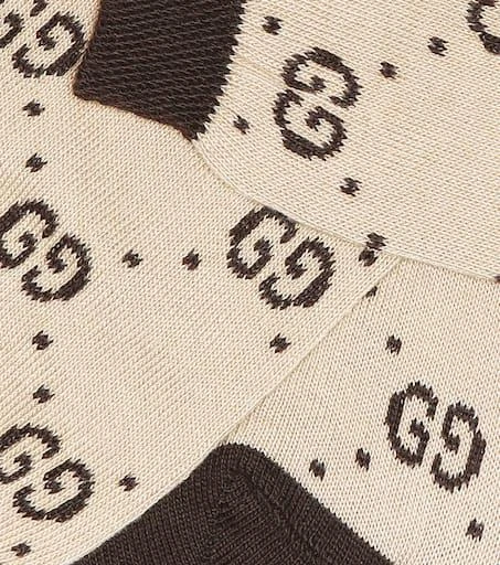 商品Gucci|GG cotton-blend socks,价格¥712,第2张图片详细描述