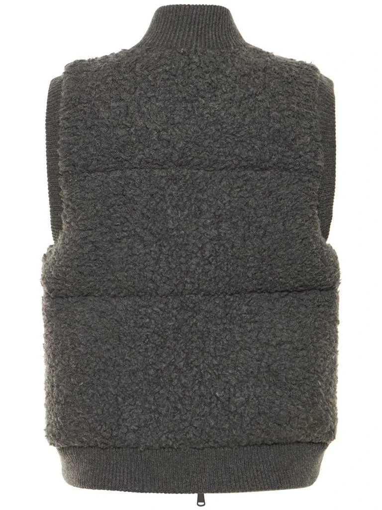 商品Brunello Cucinelli|Zipped Cashmere Blend Down Vest,价格¥24745,第5张图片详细描述
